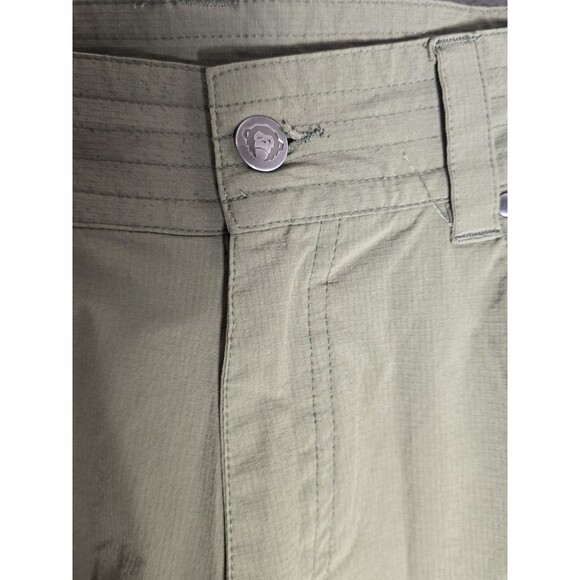Howler Brothers Waterman’s Work Shorts 36 Olive Green Ripstop Nylon Stretch NWOT - Picture 10 of 12